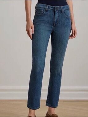 Ralph Lauren Straight-Leg MidRise Jeans